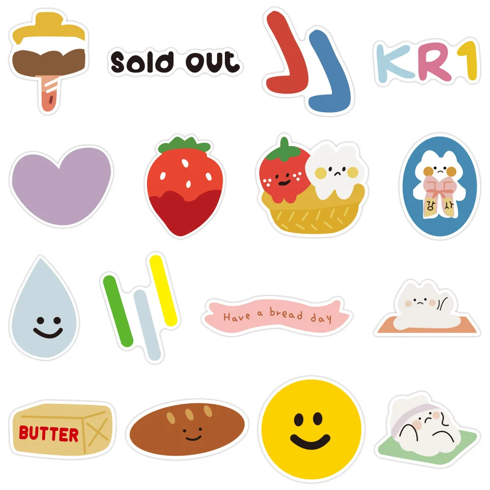 103050pcs fudge rabbit girl stickers laptop diy fridge guitar luggage phone office waterproof graffiti sticker decals kid toys free global shipping