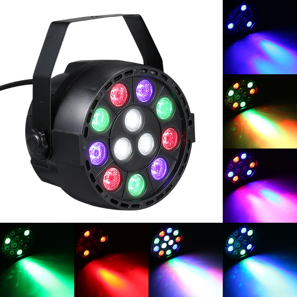 Светодиодный лазерный светильник Par RGBW с DMX512 для KTV дискотека DJ звуковая