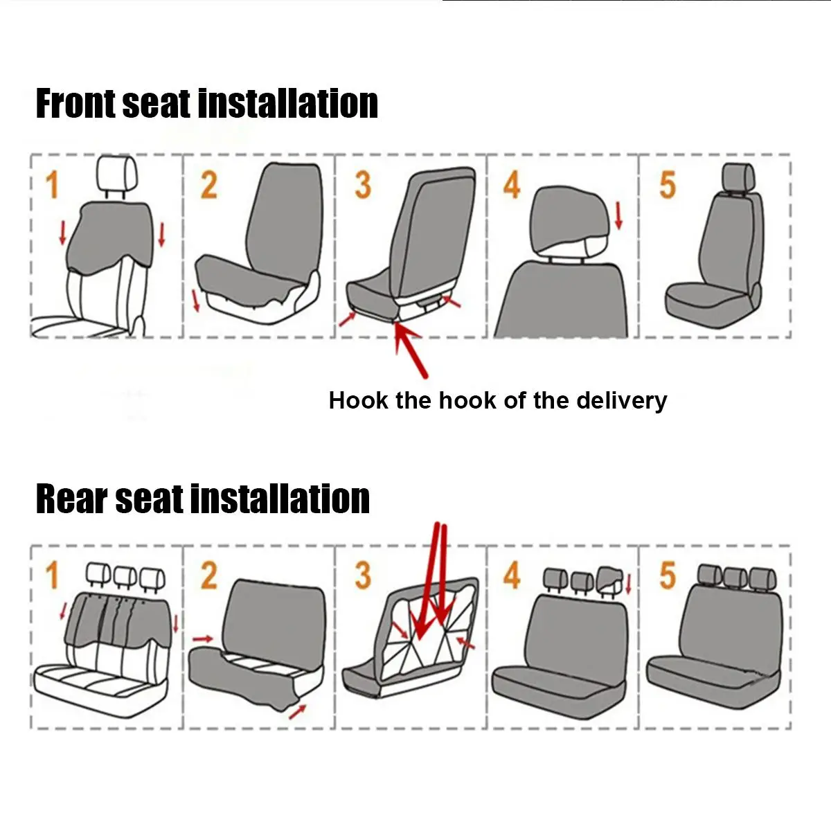 9 шт. полный автомобиль сиденья набор универсальный бабочка модные стайлинга