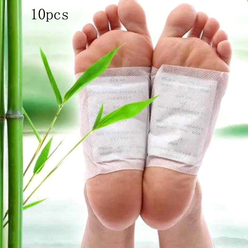 10 шт. бамбуковые Пластыри для ног | Красота и здоровье