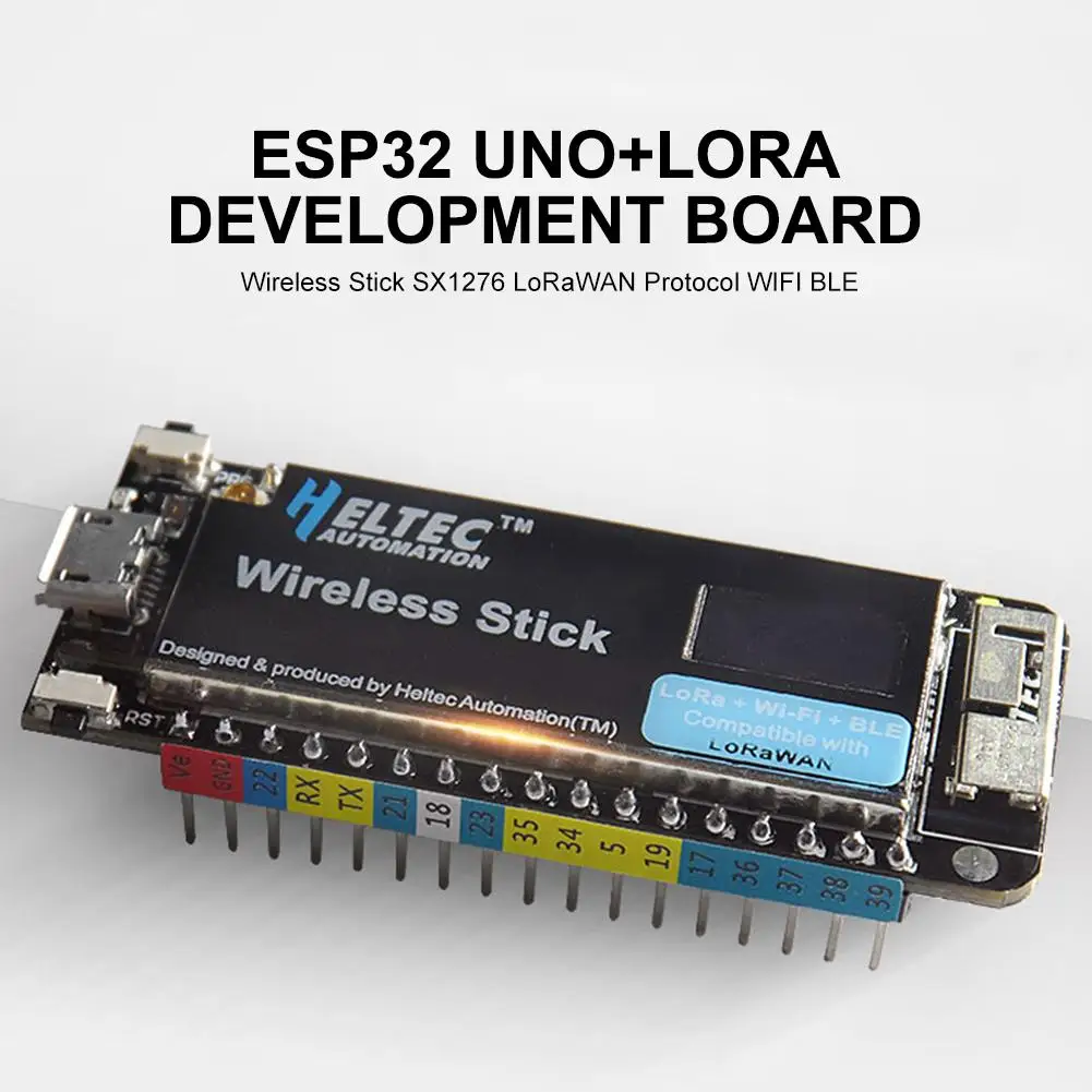ESP32 Uno LORa макетная плата Беспроводная палка SX1276 протокол LoRaWAN wifi BLE | Электроника