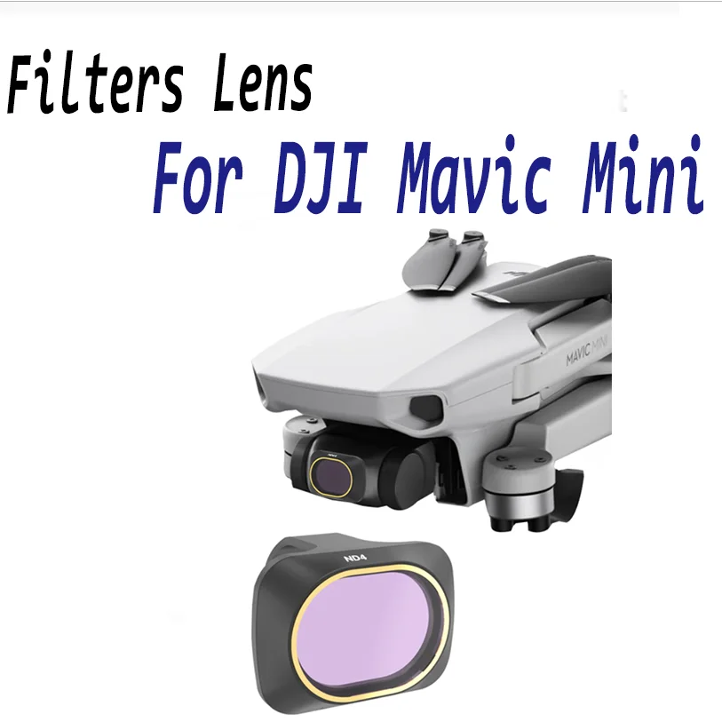 

Фильтр для дрона DJI Mavic Mini UV ND4/ND8/ND16/ND32, фильтры с нейтральной плотностью Polar, аксессуары для мини-камер Mavic