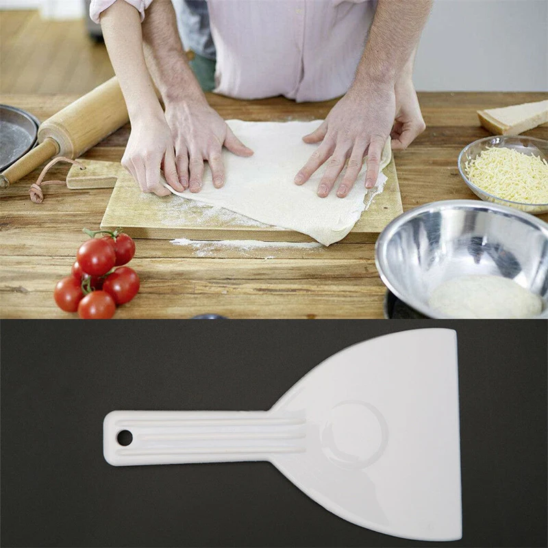 Резак для теста белая ручка пластик скребки масло DIY выпечки Кухня шоколад