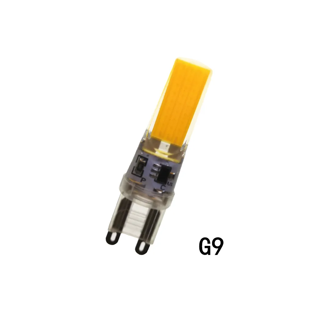 Светодиодная лампочка G4 COB 2508 220 В G9 E11 E12 110 в E14 для холодильника E17 BA15S LED G6.35 BA15D