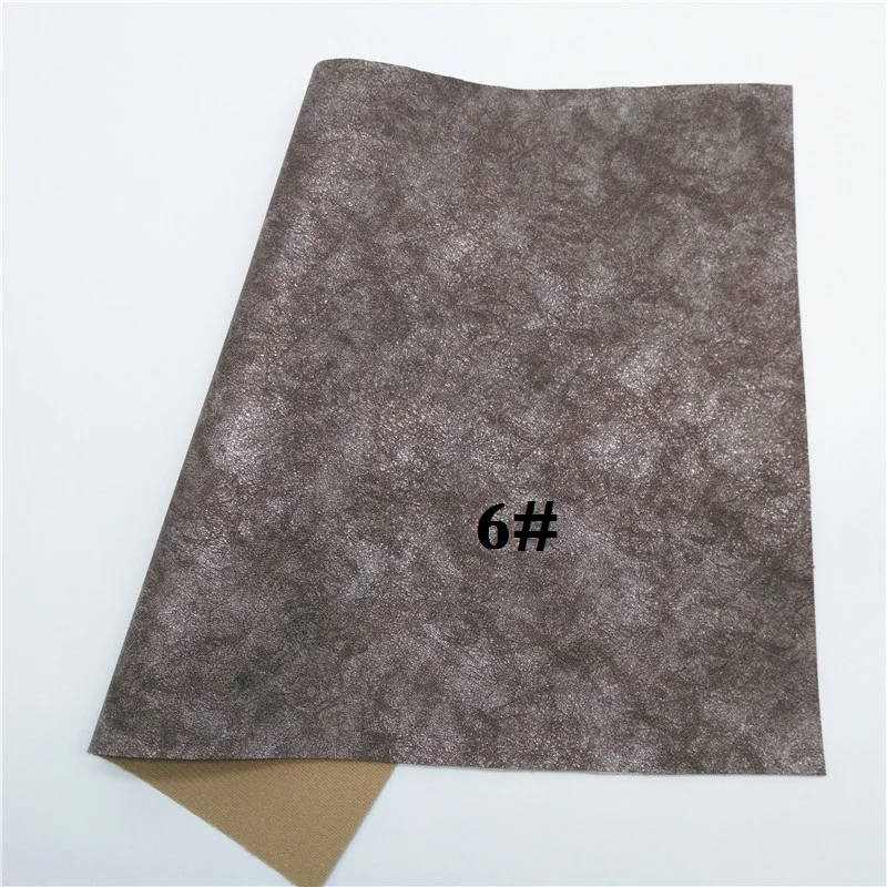 Glitterwishcome 21X29 см A4 размер винил для бантов блестящая искусственная ткань, синтетическая кожа искусственная кожа листы для бантов, GM543A - Цвет: 6