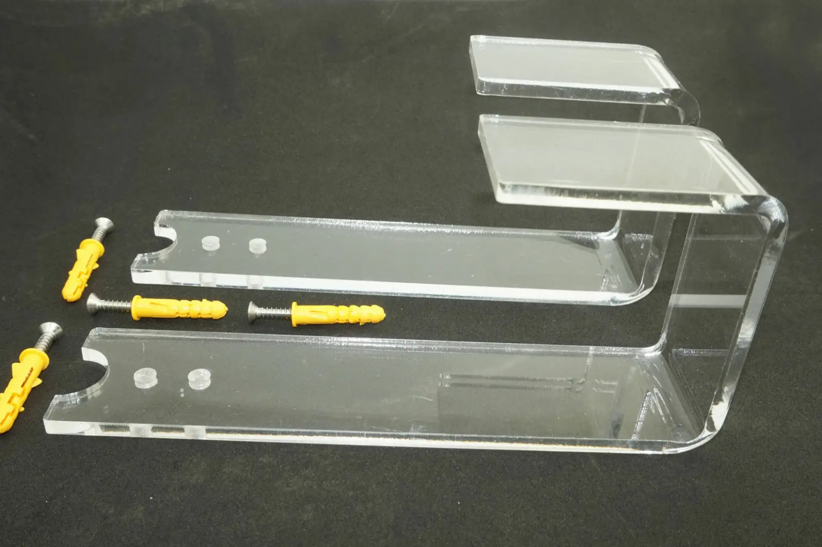 Snowboard Wall Storage Rack Mount Display -ACRYLIC 1 Pairs |