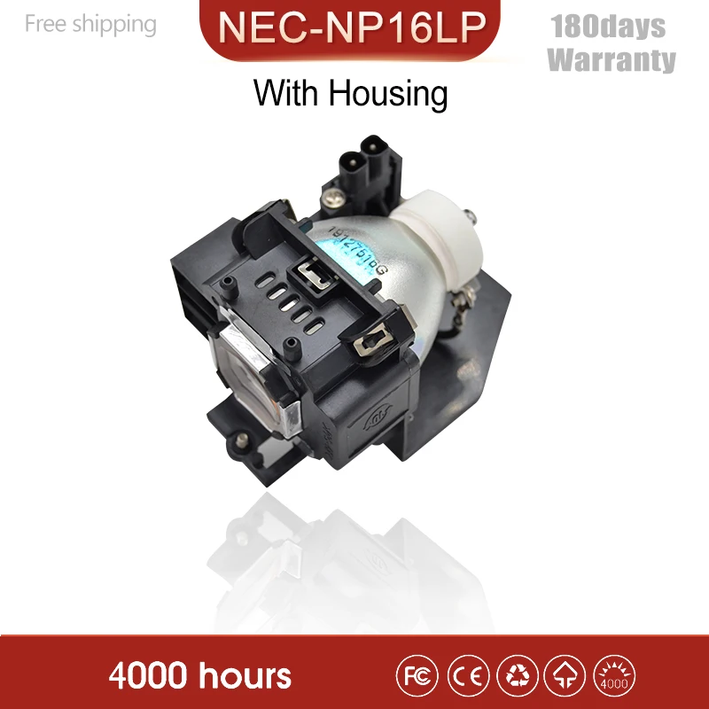

High Quality NP16LP for NEC M260WS M260WSG M300W M300XS M300WG M300XSG M350X M350XG Replacement Projector Lamp Buld WITH HOUSING