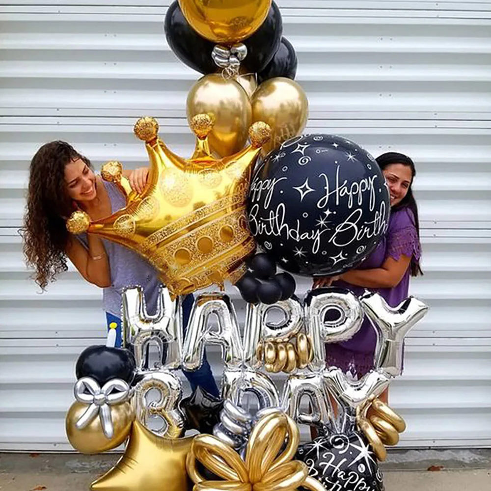 10 шт./лот мини золотые шары на день рождения вечеринку День матери Рождество