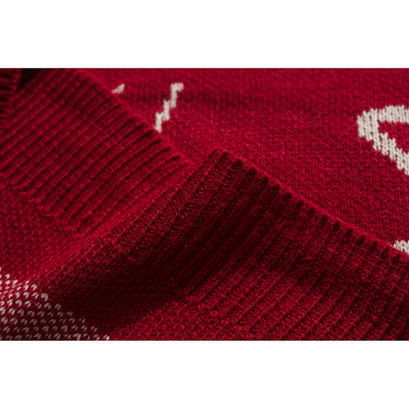 Мультяшный трикотаж с мышкой крутой теплый свитер мужской круглый вырез