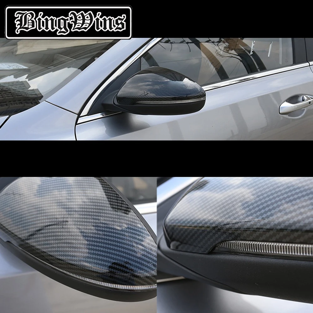 

Car style For Kia K3 2019 Refitting line rear-view mirror protective cover special reversing mirror cover moulding refitting