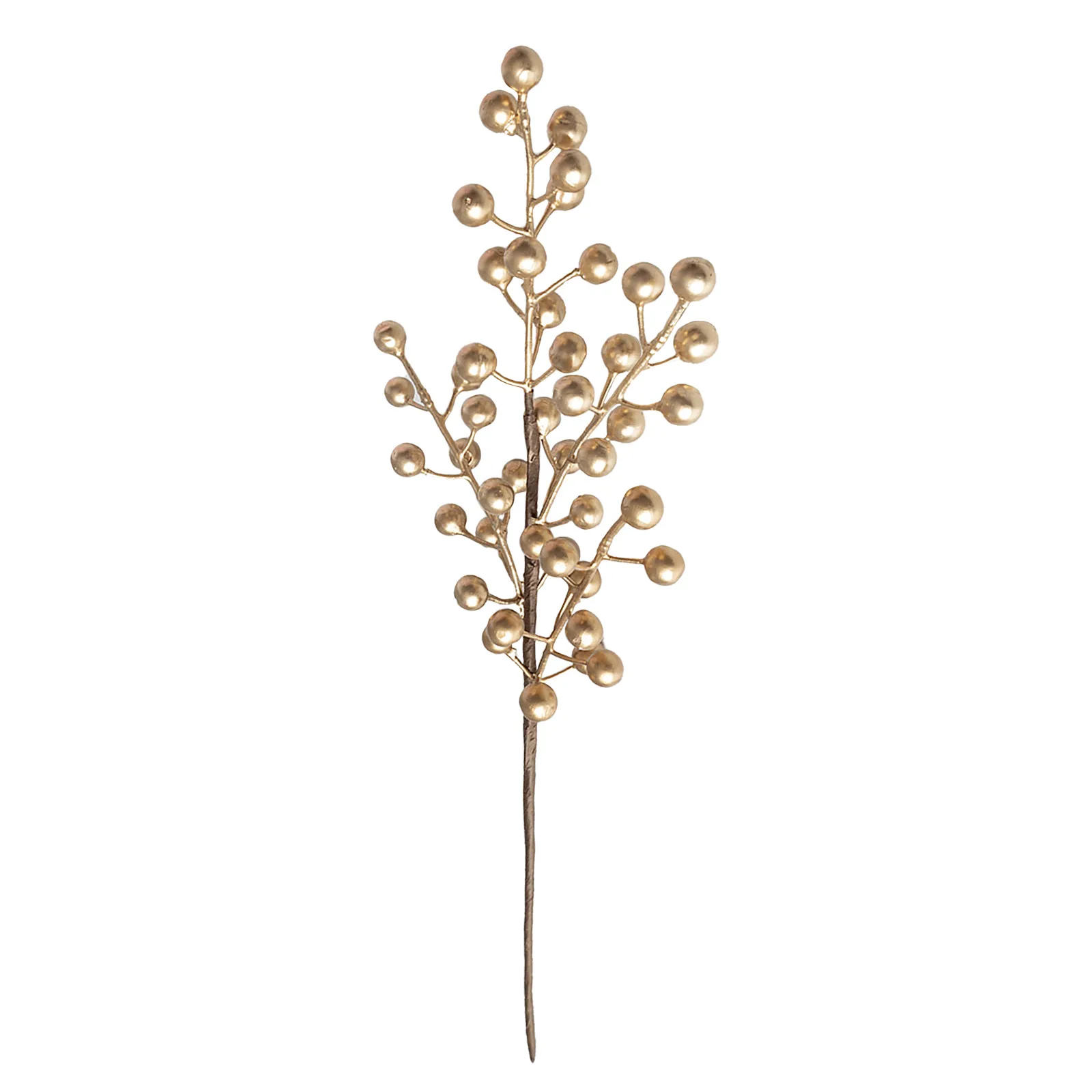 Искусственные золотые и серебряные ветки растений firlar