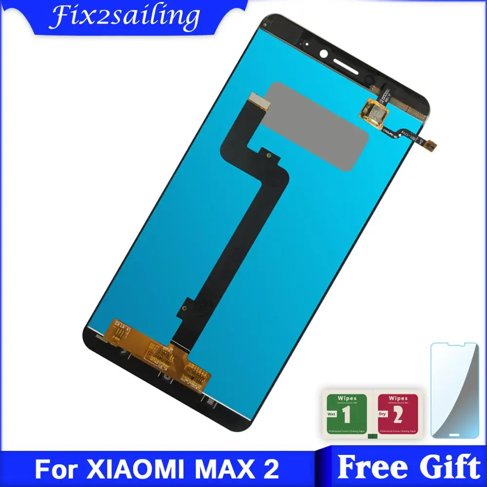 6 44 дюймовый экран дисплея для XIAOMI Mi Max 2 ЖК дисплей + сенсорный с рамкой Замена Xiaomi