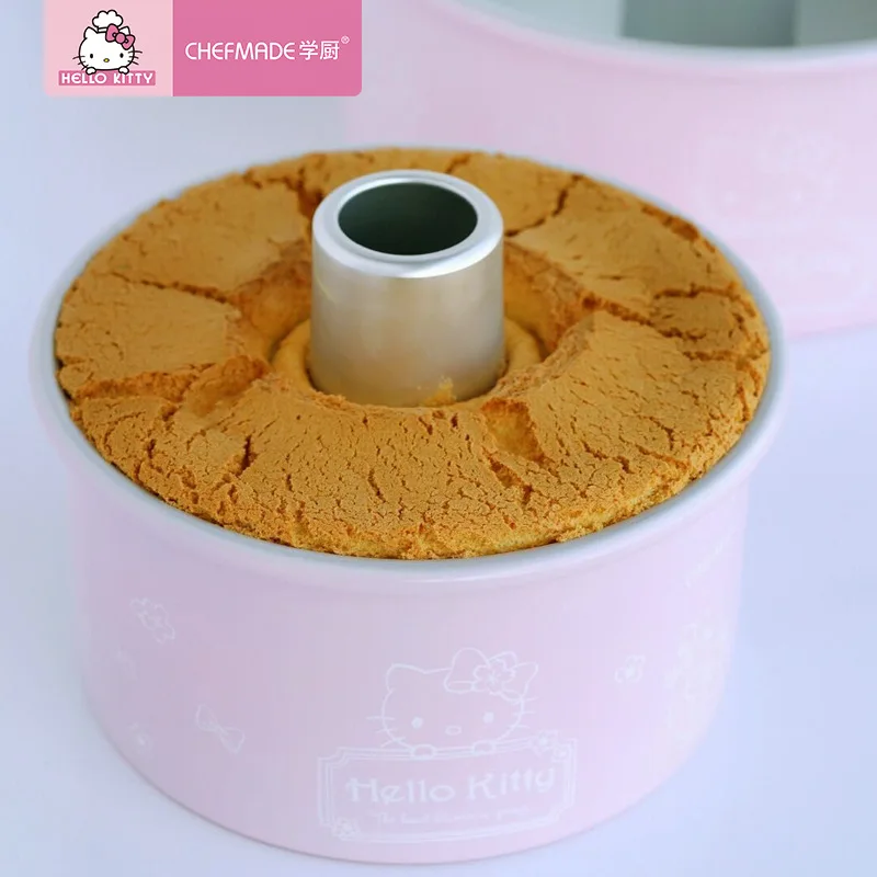 CHEFMADE Hello Kitty Кухня 6 дюймов/8 дюймов анод круглый живое дно полые шифон формы для