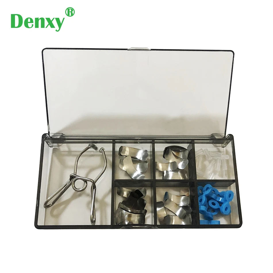 Стоматологическое седло Denxy 120 шт. с двумя коробками высокое качество пружиной