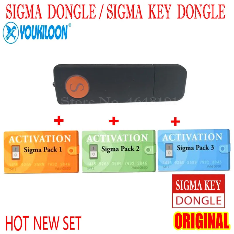 Новая версия оригинальный Sigma Key/ключ sigmakey + sigmaPack1 2 3 Активация | Мобильные