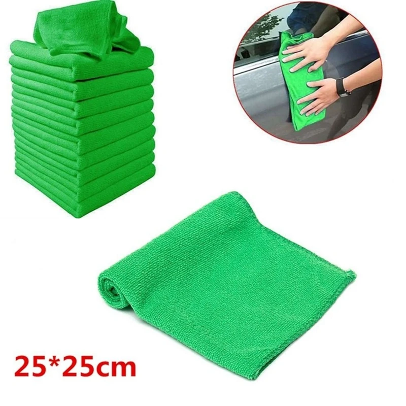 10 шт. практичное мягкое новое полотенце для мытья автомобиля очищающее средство