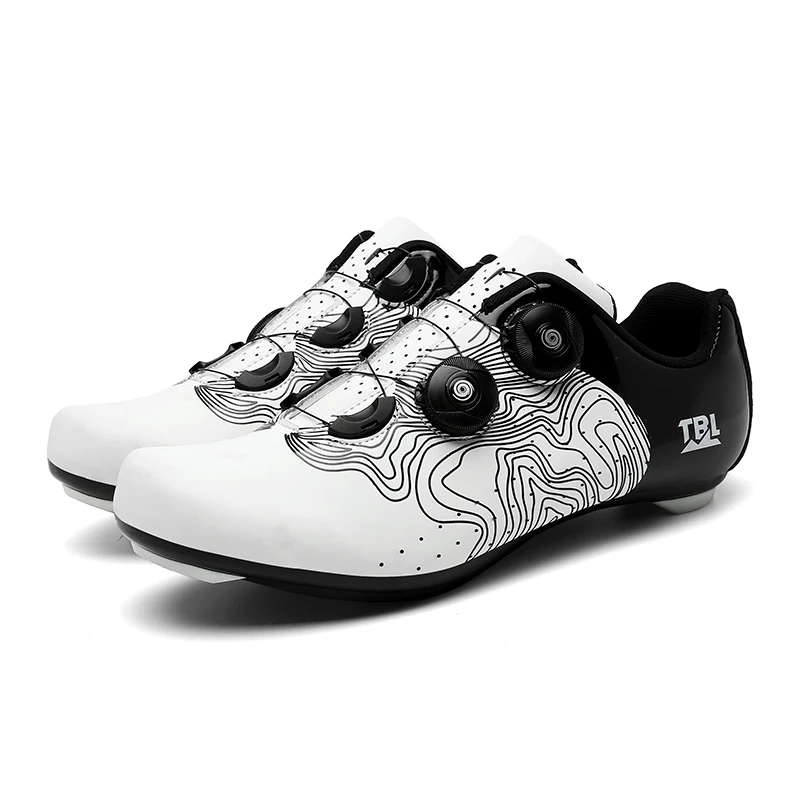 

Cycling sneaker mtb spd cleat Non-slip Self-locking bike shoes Men's Road cycling footwear Mountain flat Bicycle sneakers