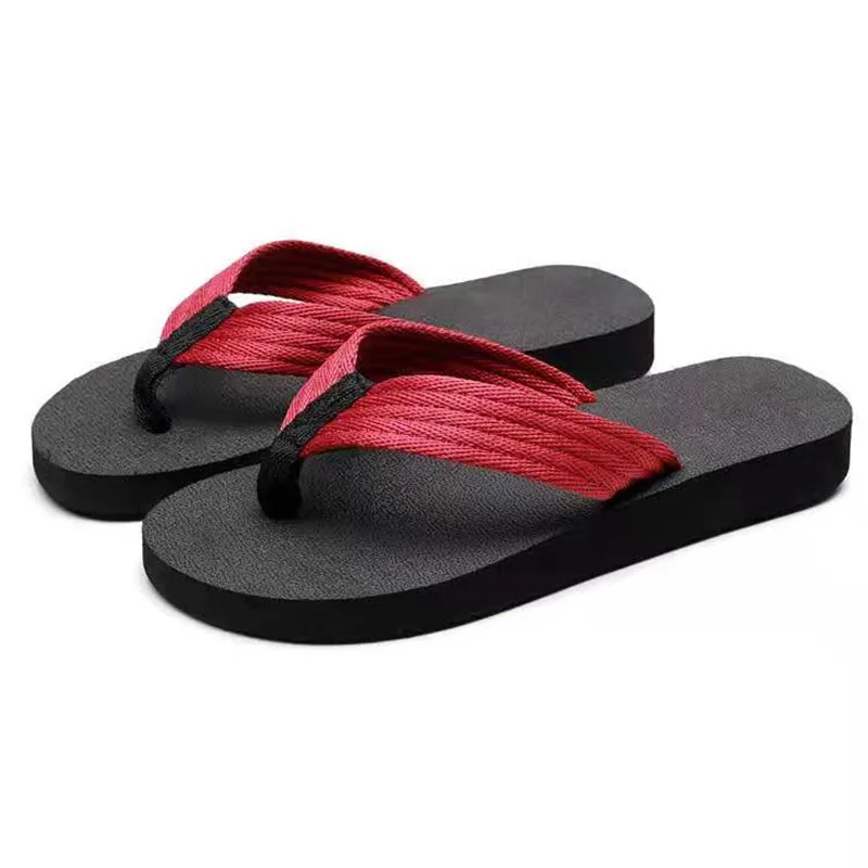 

2021 European and sk American men's fashion casual large size indoor flip-flops 1867