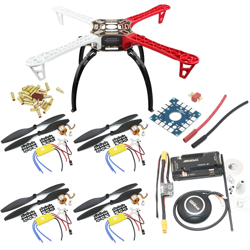 Комплект рамок F450 PCB с мотором XXD A2212 1045 кВ, 30A ESC, 2,8 Props, APM Flight Controller, 7MGPS Combo для радиоуправляемых квадрокоптеров