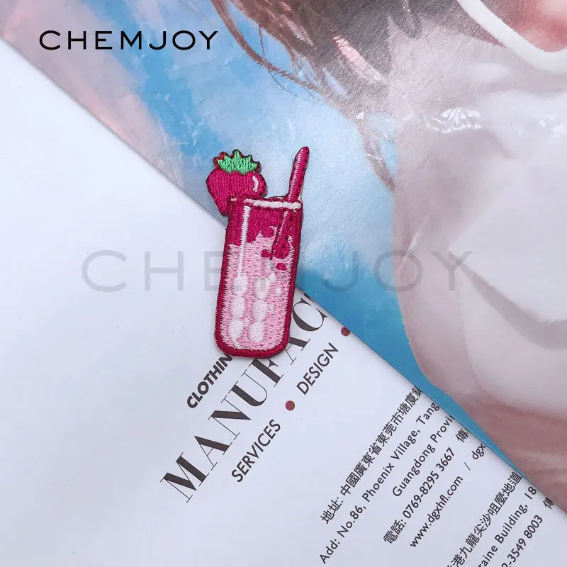 Тканевые нашивки в виде фруктового сока 6 шт. | Дом и сад