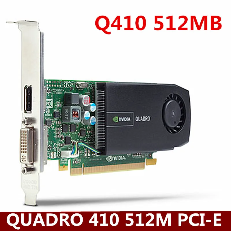 Профессиональная графическая карта NVIDIA Quadro 410 Q410 PCI E 16X Порт DP видеокарта для