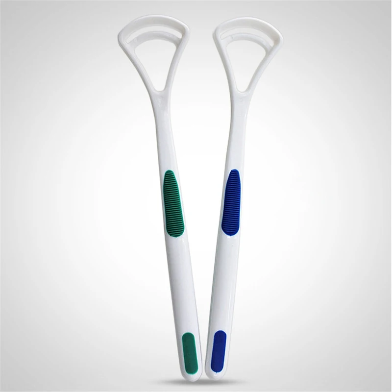

Scraper 2xOral Tongue Cleaner Brush Clean Away Bad Breath Dental Care