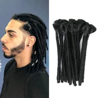 sambraid 15cm handmade dreadlocks extensions mens dreadlocks fashion reggae hair hip hop style syntheticdreadlocks hair