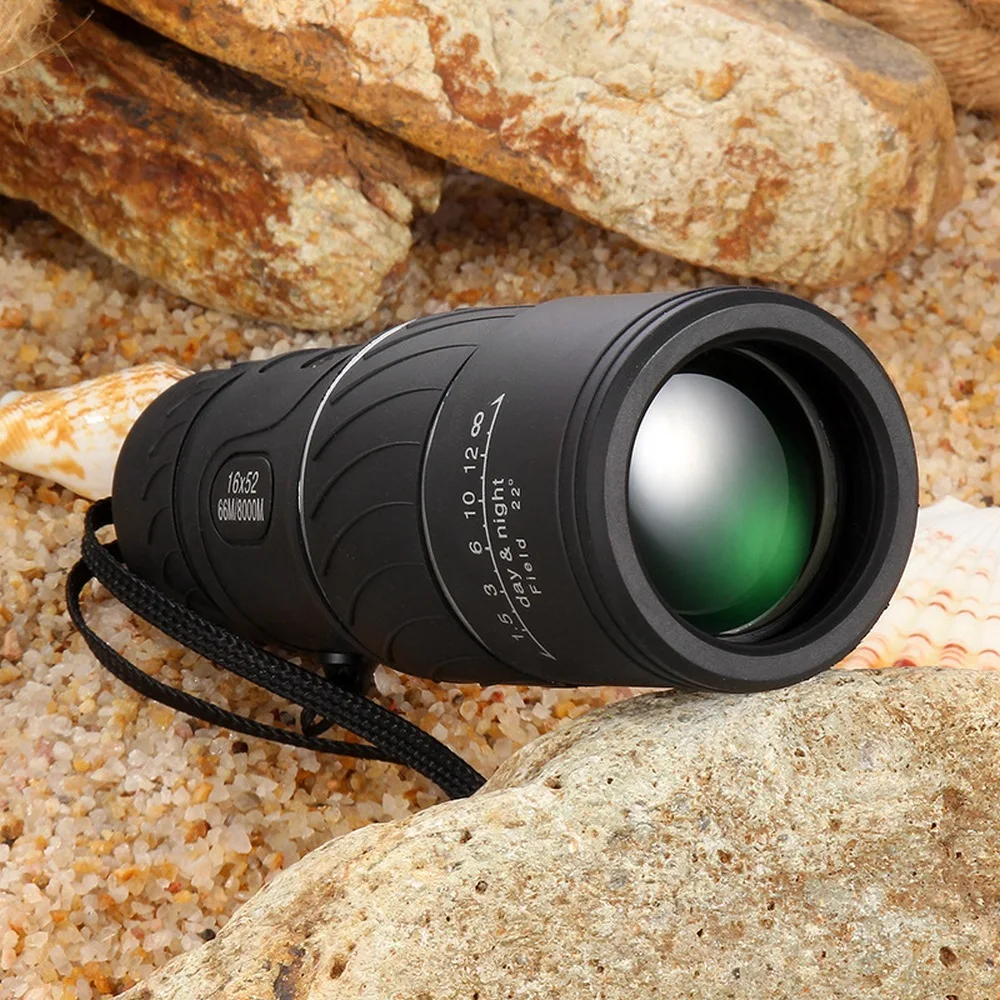 

HD Monocular Telescope 16x52 With Non-infrared Night Vision High Power Telescope For Outdoor Hunting Tourism Bird Watching