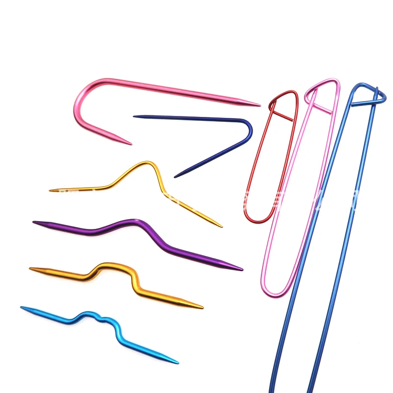 9 шт./компл. U-образные спицы для шитья крючки вязания булавки маркеры игл фиксации