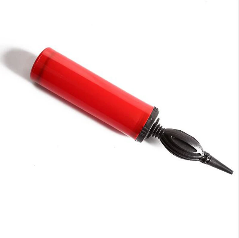 

1Pcs Wedding Festival Decoration Balloon Pump Gourd Head Simple Manual Inflator High Quality 4 Colors