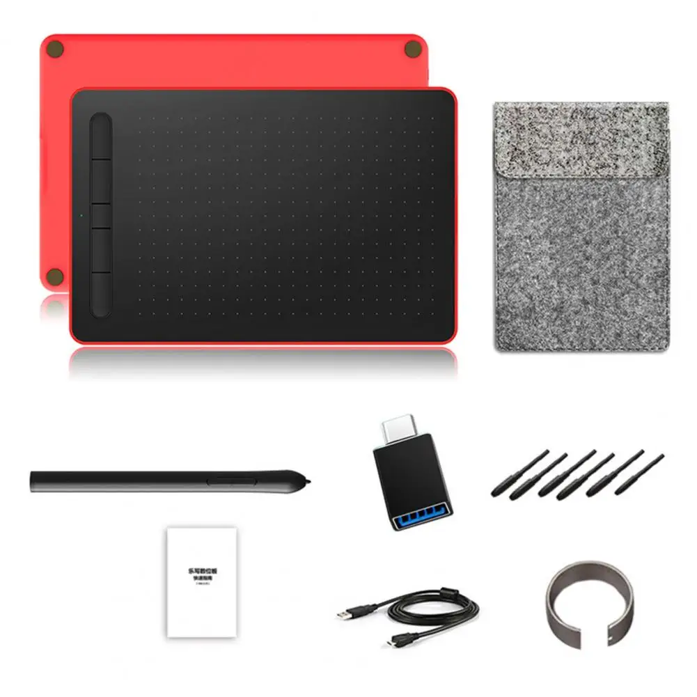 

11.5*7.5 inch 5080LP1 Digital Pen Digital Drawing Online Drawing Teaching Graphic Table with 5 Shortcut Keys kit for Android