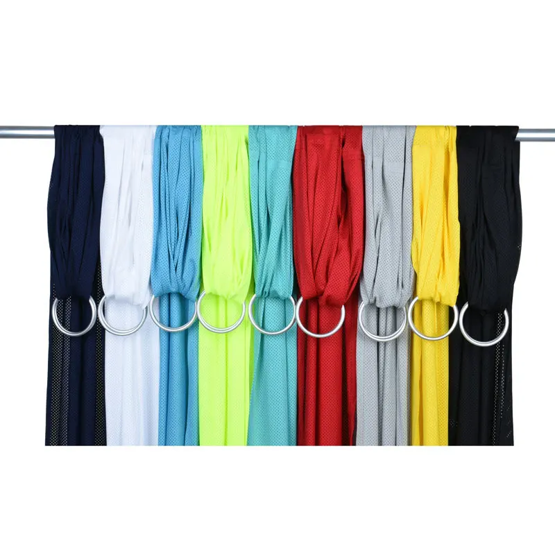 

Side/Front Carry Mesh Cloth Baby Sling Carrier with Ring Baby Wrap For Infant Newborn Kids & Toddlers Soft Sling For Summer