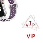 Ремешок VIP LINK для Aplle Watch band 6 5 4 3, резиновый для iwatch series 4 3 Band