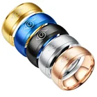 Новый дизайн, стильное анимационное кольцо для косплея удзумаки, черное модное ювелирное изделие из титановой стали, аниме, подарок