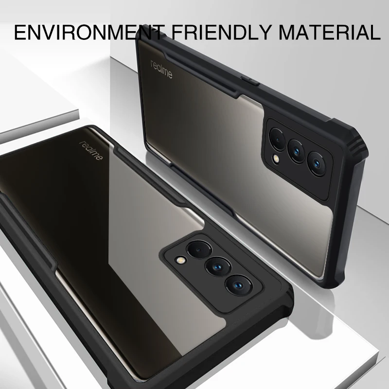 

Rzants For World Premiere Realme GT Mater Edition Version Case Hard [Blade] Shockproof Slim Crystal Clear Cover funda Casing