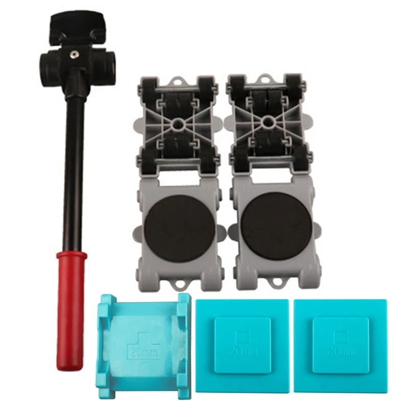 8 шт./компл. подвижный инструмент для обработки тяжелых предметов бытовая мебель