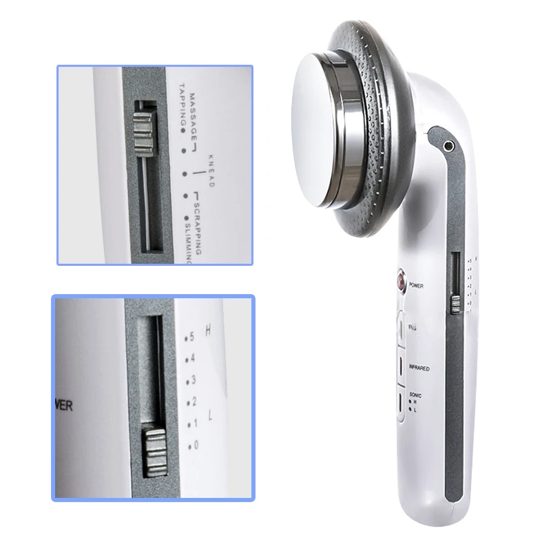 

3 in 1 EMS Infrared Ultrasonic Face Body Massage Device Intelligent Ultrasound Slimming Fat Burner Beauty Machine Cavitation