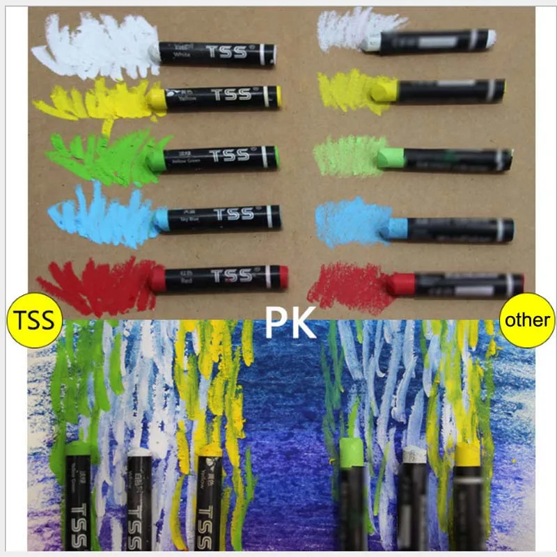 Тяжелые цвета масляной пасти для художника студентов граффити мягкая Пастельная