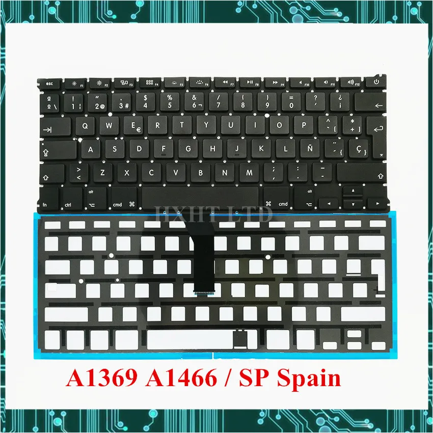 Новинка A1369 A1466 SP испанская клавиатура для Apple Macbook Air 1" A1369 A1466 Клавиатура ноутбука 2011 2012 2013 лет