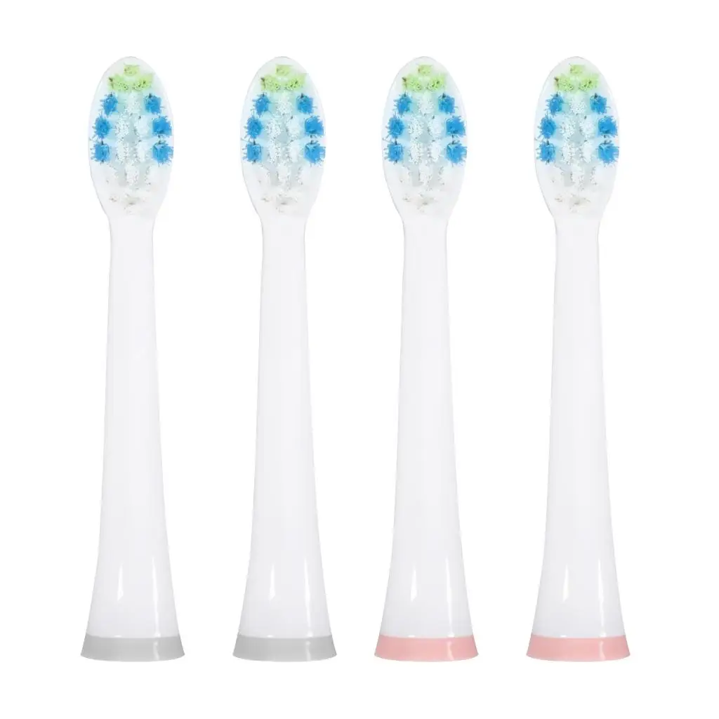 

2 Pieces Rooman Electric Toothbrush Replacement Brush Heads Refill Set for Rooman