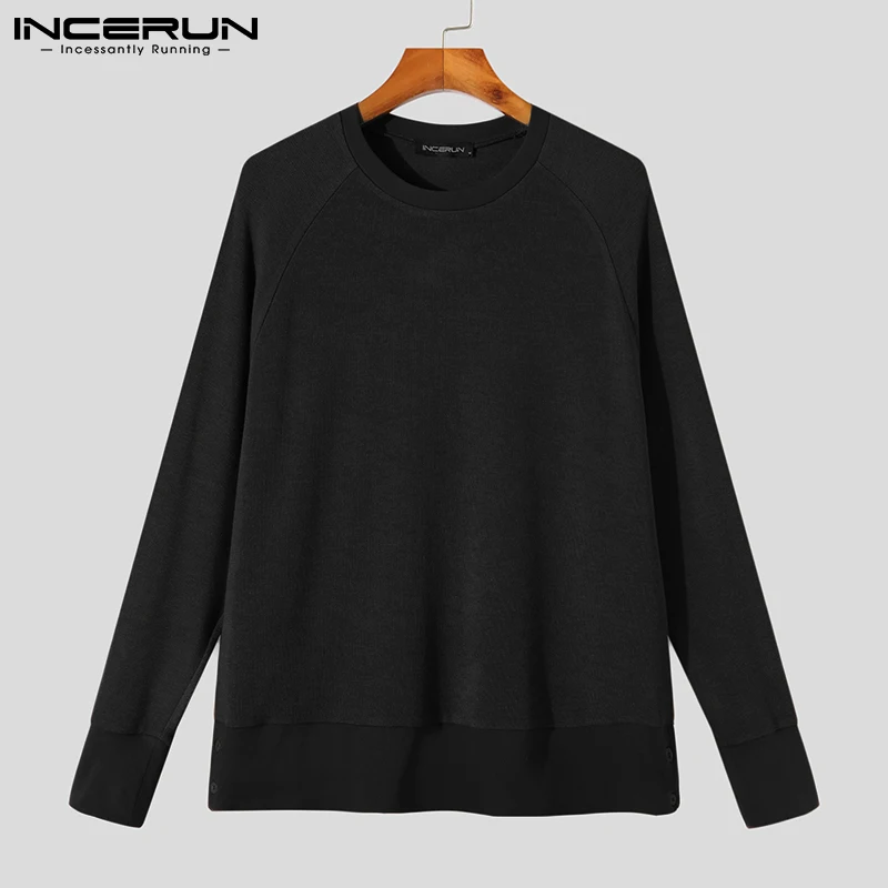 

Топы в Корейском стиле, новинка 2021, Мужская Стильная однотонная женская футболка, сексуальные футболки для отдыха, Свободный пуловер, футбо...