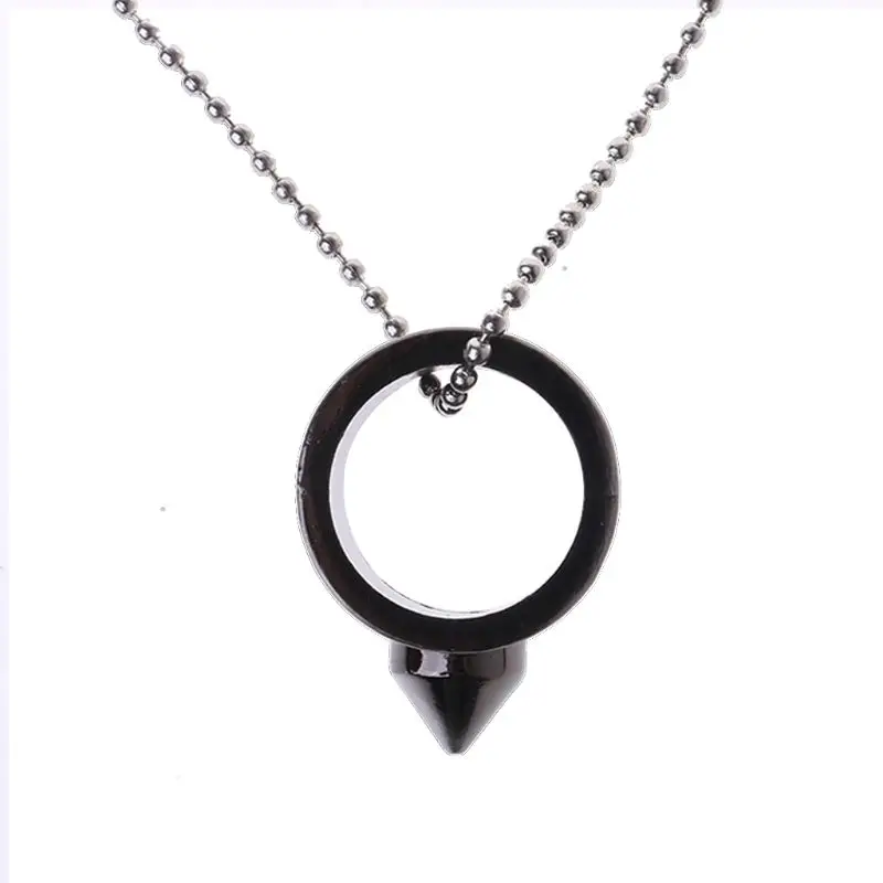 

Tungsten Steel Self Defense Supplies Ring Women Men Safety Survival Finger Ring with Chain Tool 62KB Dropshipping
