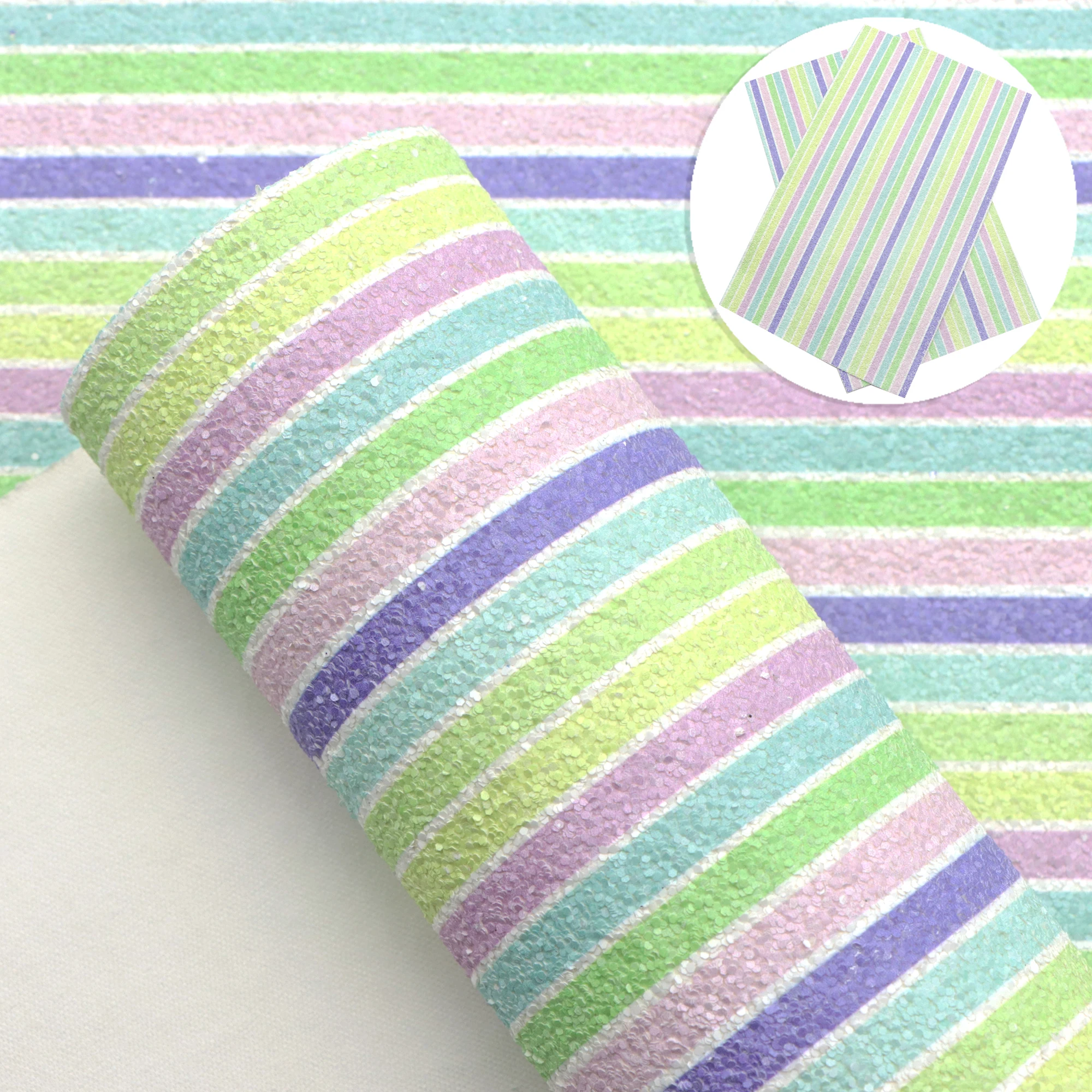 Блестящая Радужная искусственная кожа ткань бант из волос украшение сделай сам