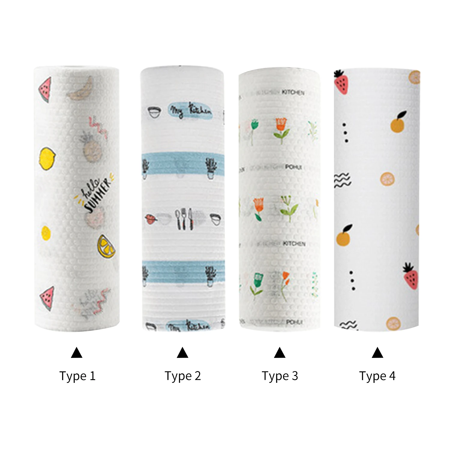 50 шт./рулон одноразовые салфетки для мытья посуды|Чистящие салфетки| |