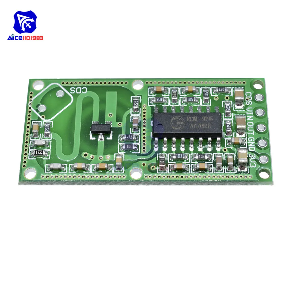5 шт./Лот микроволновый датчик обнаружения человека 3 В|module switch|module outputmodule body sensor |