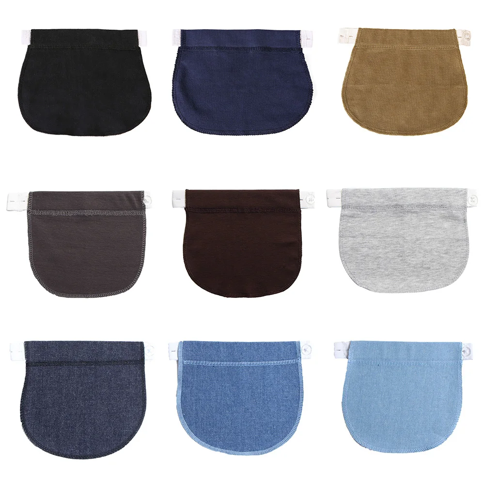 Беременности и родам пояс Джинсы с эластичным поясом на Удлинитель для головок