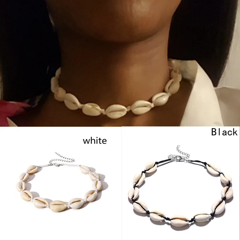 

Женское Ожерелье-чокер из натуральной ракушки