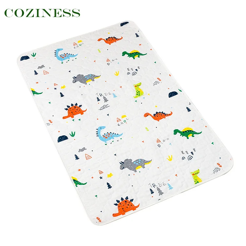 

Пеленки COZINESS для новорожденных, водонепроницаемые хлопковые марлевые прокладки, сменные подгузники, очень большие, подходят для новорожде...