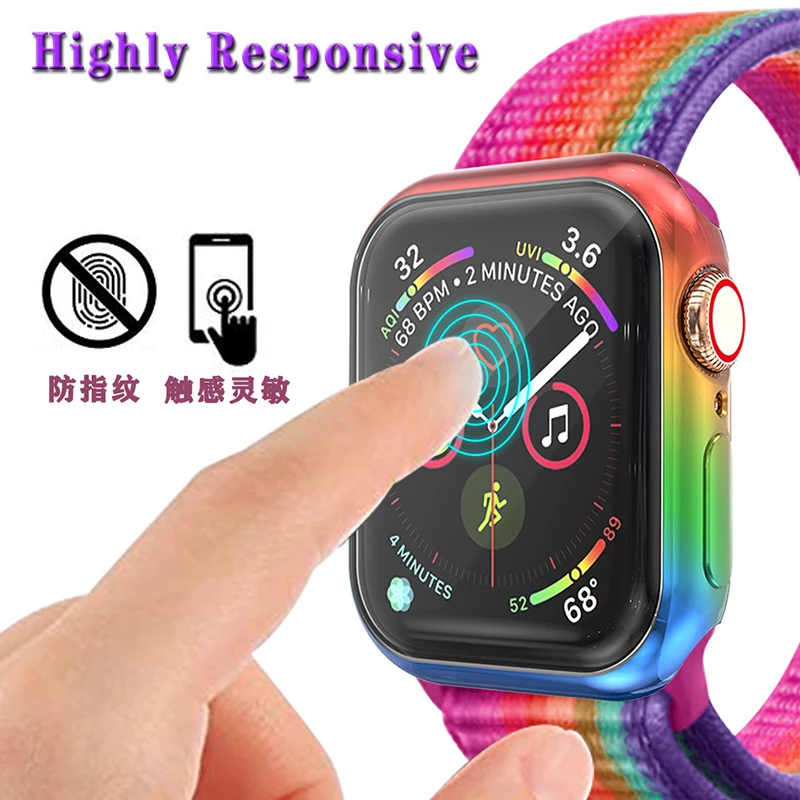TPU чехол для часов защитный Apple Watch 5 серия 4 40 мм 44 тонкий iWatch мм| |
