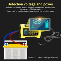 12 v 6a motorcycle car battery charger fully intelligent repair lead acid storage charger moto intelligent lcd display